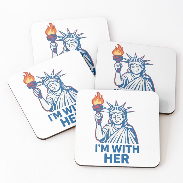 Item preview, I’m With Her Despondent Liberty Protest  designed and sold by The Junto Shop.