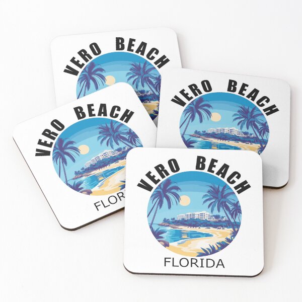 Item preview, Vero Beach - Florida (with Black Lettering) designed and sold by VelvetRoom.