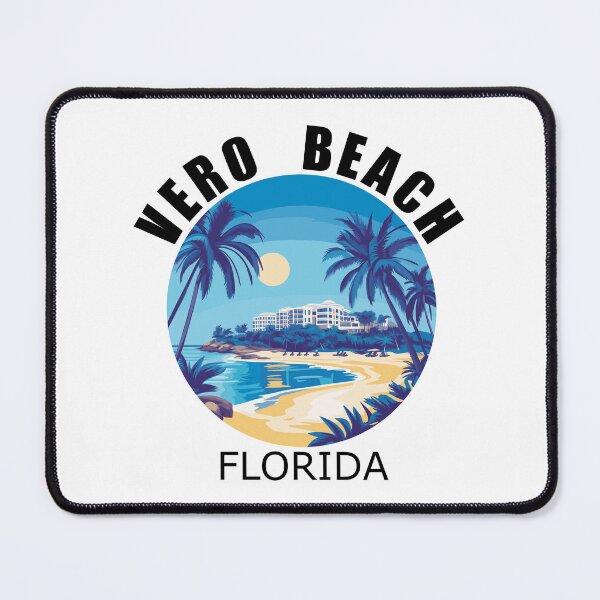 Item preview, Vero Beach - Florida (with Black Lettering) designed and sold by VelvetRoom.