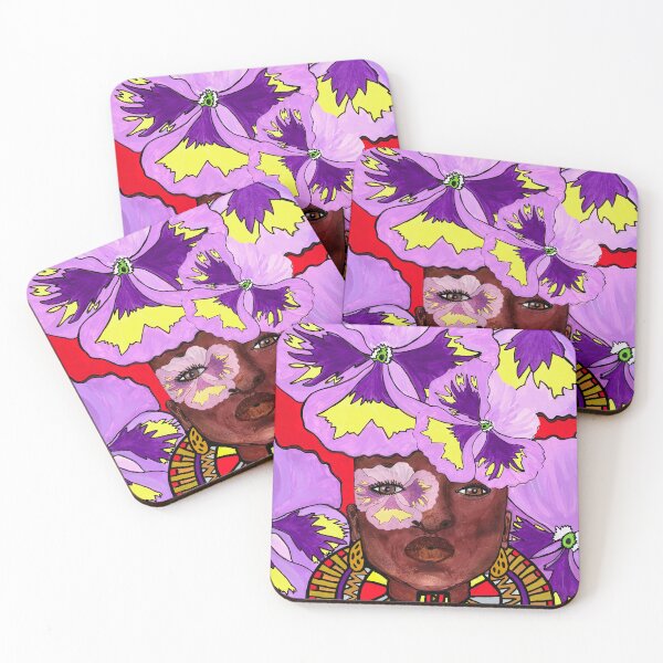 Item preview, Flower Thought Woman designed and sold by n-like-design.