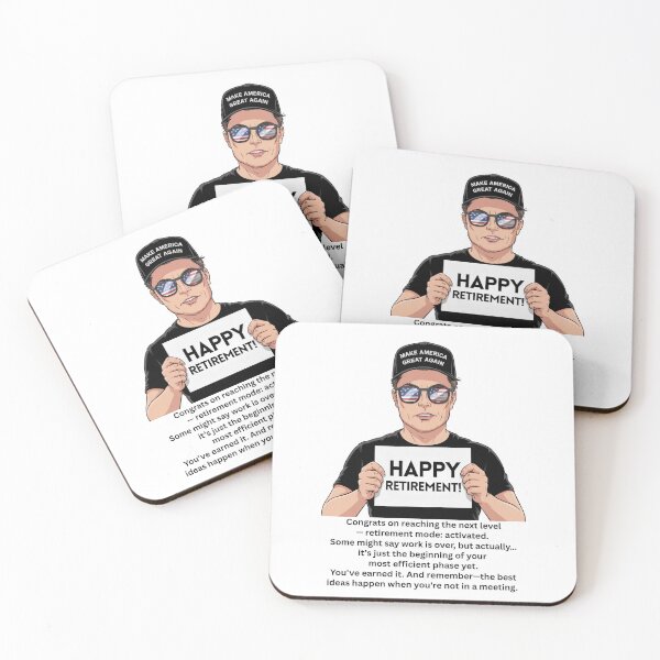 Item preview, Elon Musk Happy Retirement!  designed and sold by Roy & Tiffany.