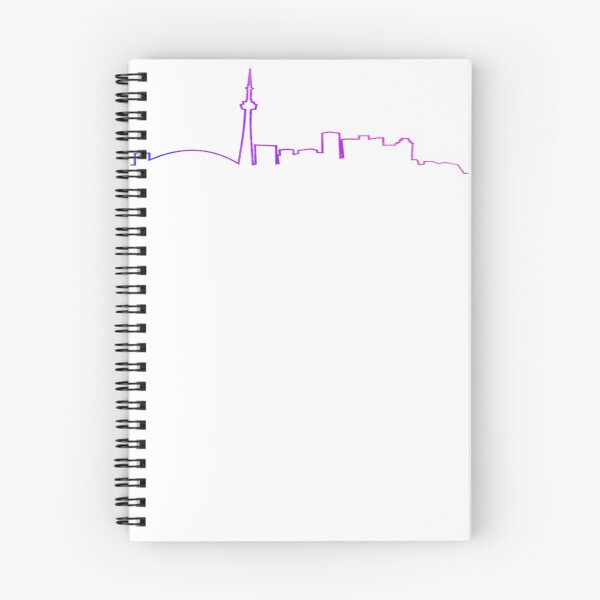 Item preview, Toronto Skyline Purple Swash designed and sold by Kathryn Ryerse.