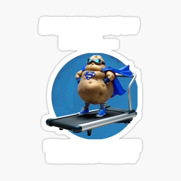 Item preview, Super Spud: Getting Fit designed and sold by bazstees54.