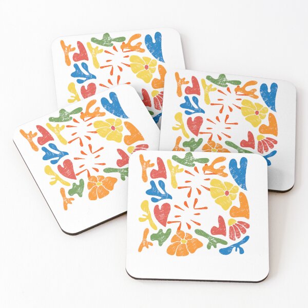 Artikelvorschau, Ästhetische Herbstblume Matisse inspirierte abstrakte Malerei entworfen und verkauft von Miumed.