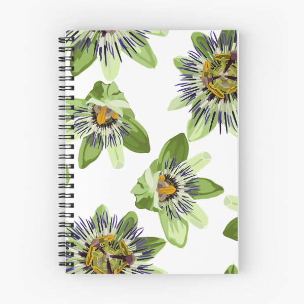 Item preview, Seamless tropical palm leaves, Passiflora flowers. Jungle leaves. designed and sold by MatyKotiv.