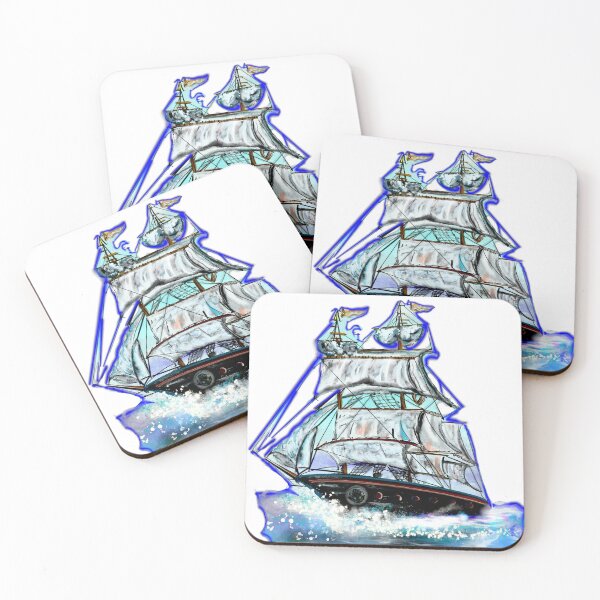 Item preview,  Caribbean Clipper  designed and sold by Tiki Teez.