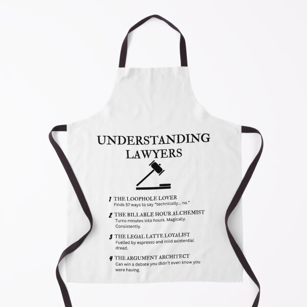 Item preview, Understanding Lawyers – Funny Legal Job Quotes for Attorneys & Law Students designed and sold by PsyFlow35.