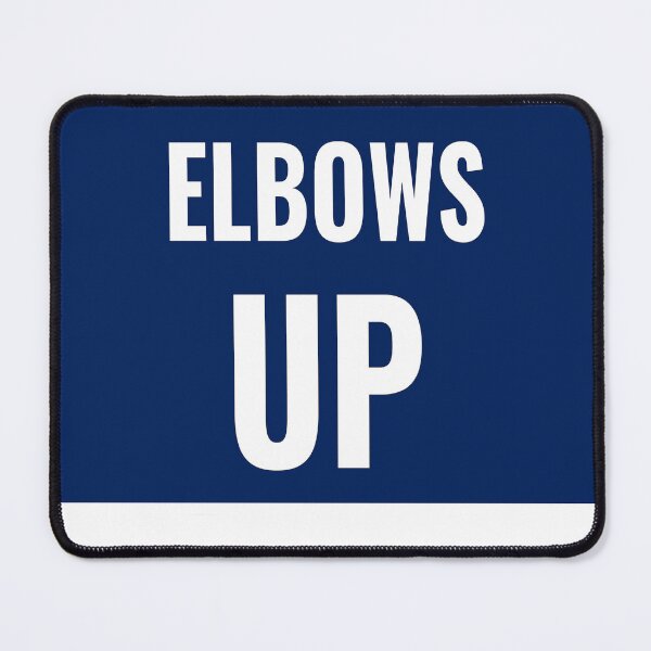 Item preview, Elbows Up Hockey Colours designed and sold by BackgroundPixel.