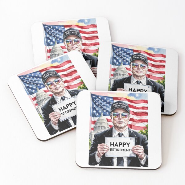 Item preview, Elon Musk Happy Retirement!  designed and sold by Roy & Tiffany.