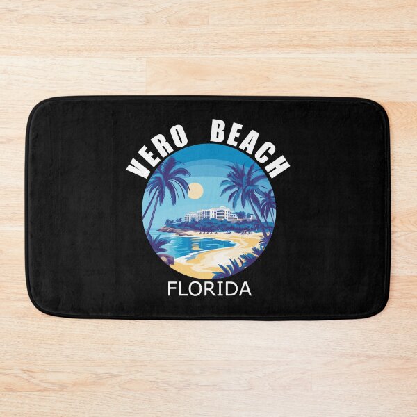 Item preview, Vero Beach - Florida (with White Lettering) designed and sold by VelvetRoom.