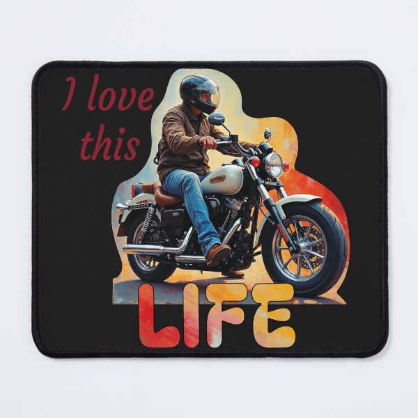 Item preview, I love this LIFE - MOTOCYCLE designed and sold by madebysziszi.