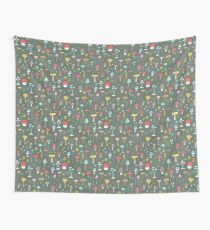 Mushrooms Wall Tapestry