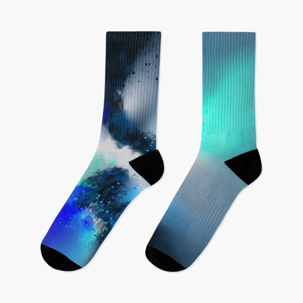 Item preview, Blue Oasis - Blue Green Abstract designed and sold by Joey Santiago.