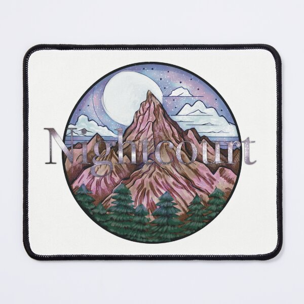 Item preview, Night Court Mountain – Celestial Fantasy Art Inspired by ACOTAR designed and sold by AvviareArt.