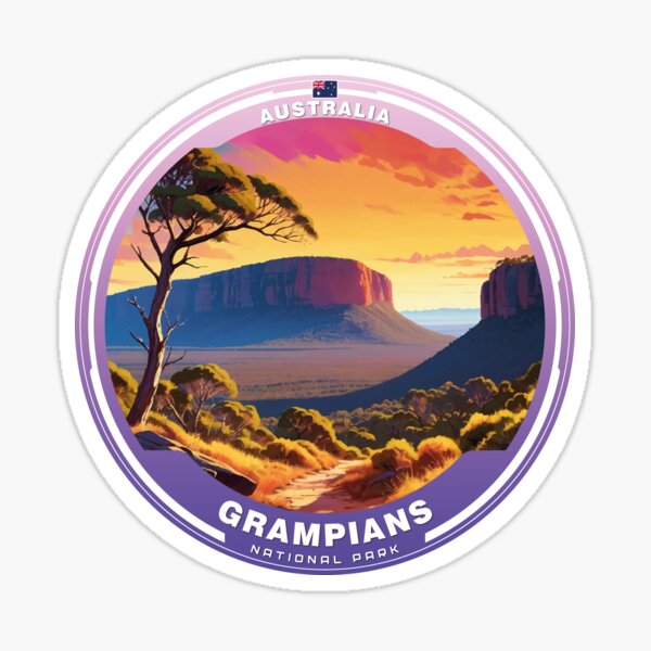 Item preview, GRAMPIANS National Park Australia designed and sold by Thistle-TShop.
