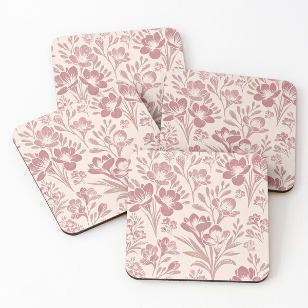 Item preview, Freesia Flowers Neutral designed and sold by SilverPegasus.