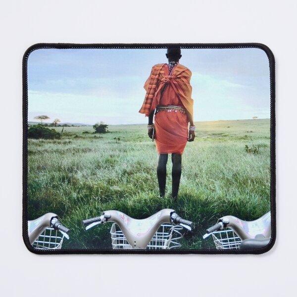 Item preview, Maasai and his herd designed and sold by Jean-Luc Rollier.