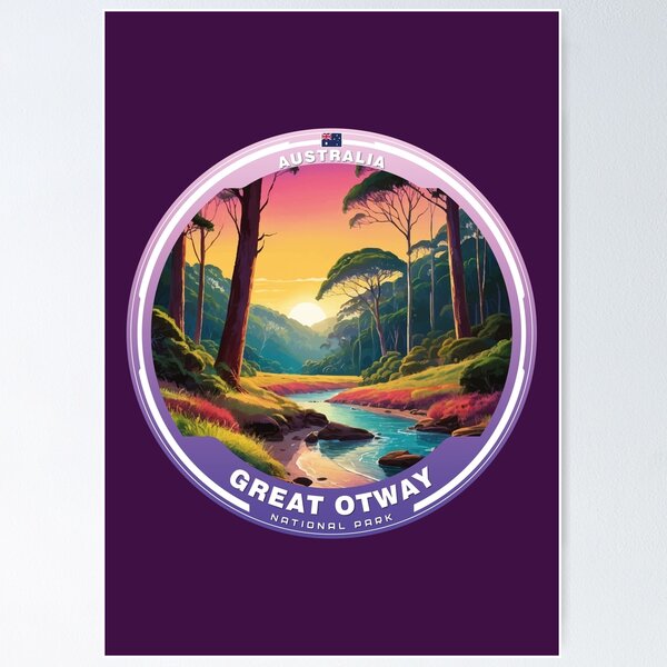 Item preview, GREAT OTWAY National Park Australia designed and sold by Thistle-TShop.