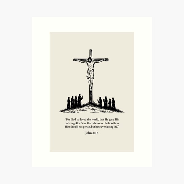 Item preview, Copy of John 3:16 designed and sold by MertArtDesigns.