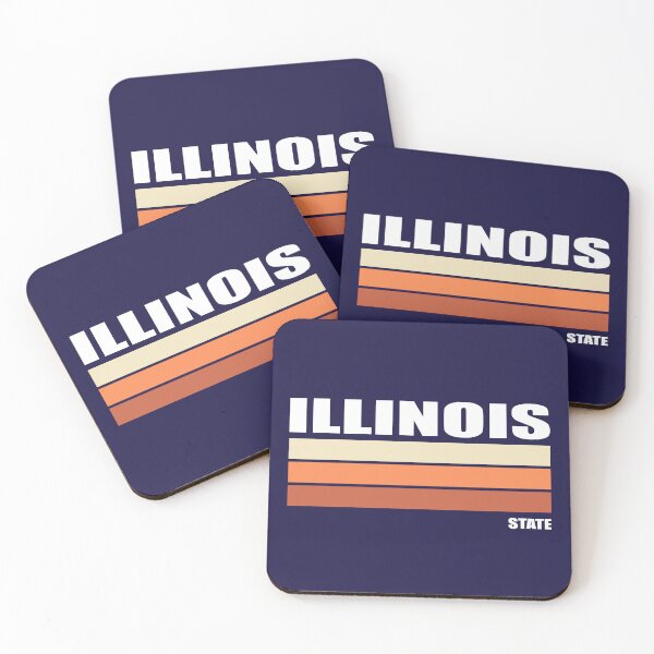 Item preview, Illinois State Retro Classic Style designed and sold by Megadorim.