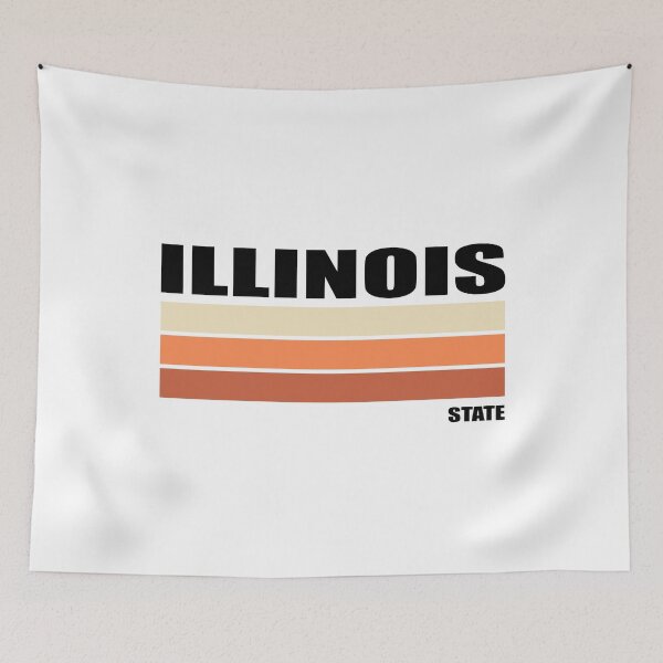 Item preview, Illinois State Retro Classic Style designed and sold by Megadorim.