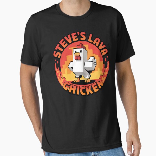Artikel-Vorschau von Steves Lava Chicken Minecraft-Film, designt und verkauft von fillinporvald.