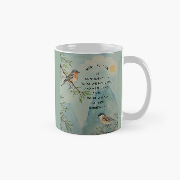 Item preview, Hebrews 11:1 Christian Bible Verse Image designed and sold by Our Bible Journey.