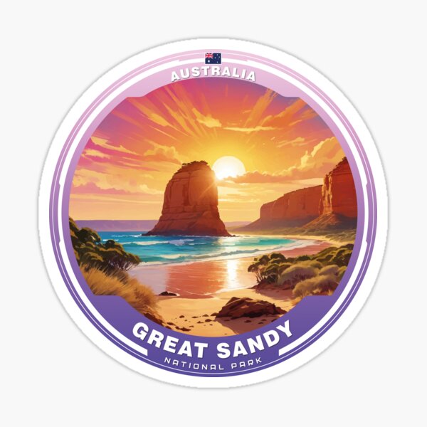 Item preview, GREAT SANDY National Park Australia designed and sold by Thistle-TShop.