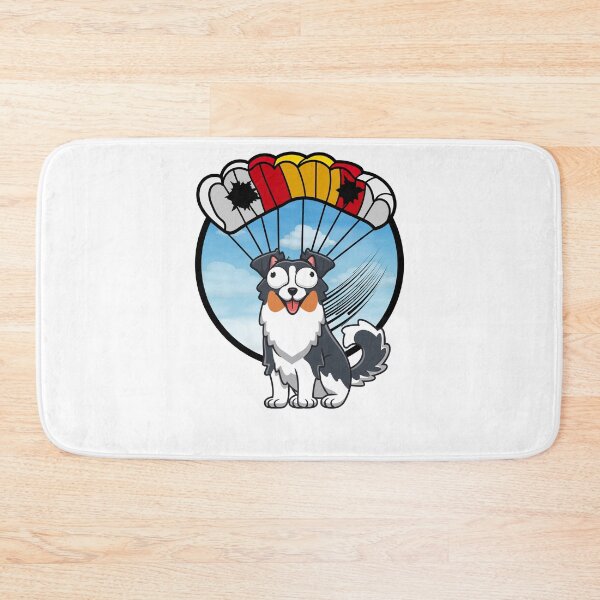 Item preview, Silly Collie dog has a broken parachute designed and sold by Pet Station.