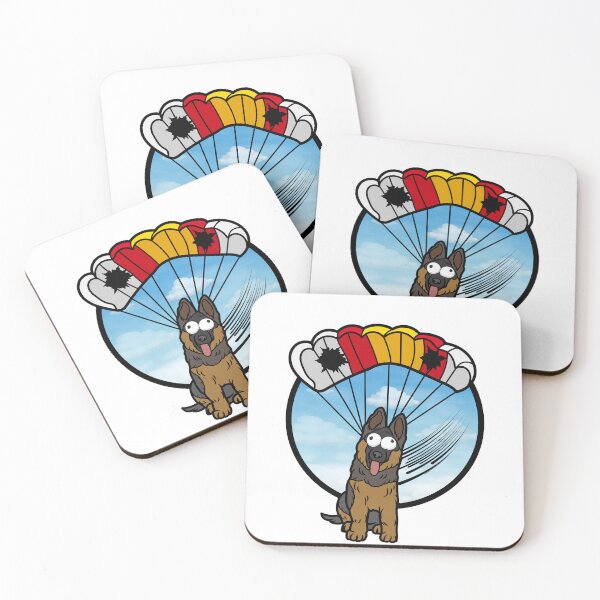 Item preview, Silly Guard dog has a broken parachute designed and sold by Pet Station.