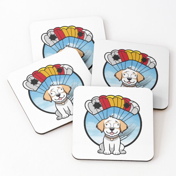 Item preview, Silly Happy dog has a broken parachute designed and sold by Pet Station.