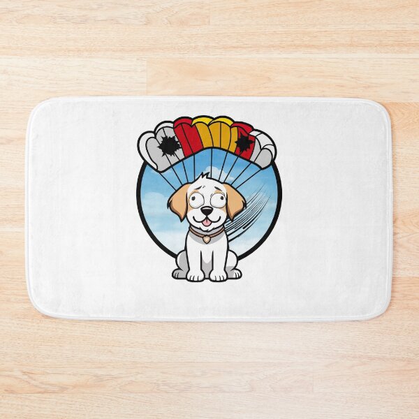 Item preview, Silly Happy dog has a broken parachute designed and sold by Pet Station.