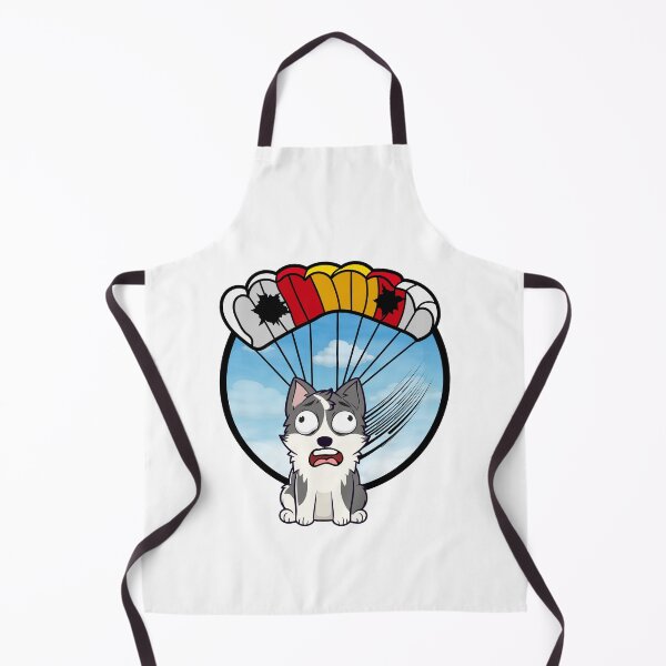 Item preview, Silly husky dog has a broken parachute designed and sold by Pet Station.