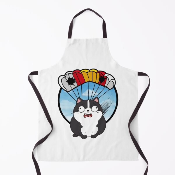 Item preview, Silly fat cat has a broken parachute designed and sold by Pet Station.