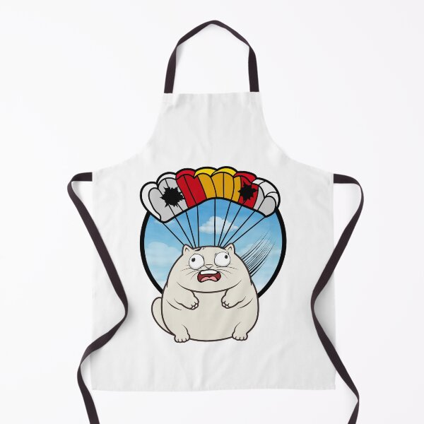 Item preview, Silly fat cat has a broken parachute designed and sold by Pet Station.