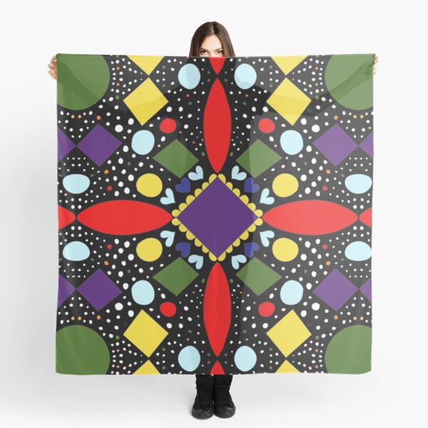 Item preview, Bold geometric pattern designed and sold by FeralNFeminine.
