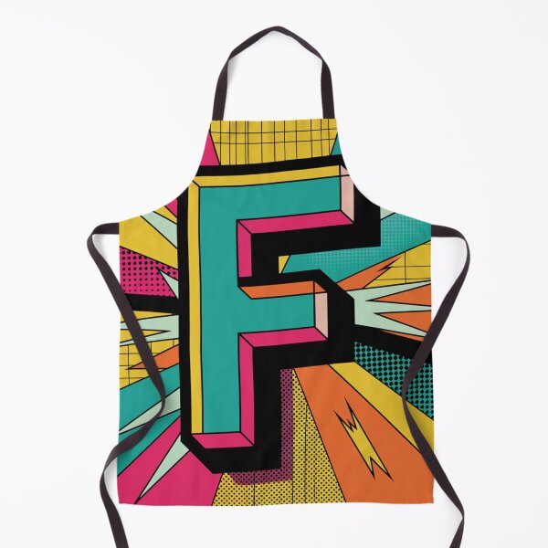 Item preview, Bold F in Pop Art designed and sold by Mystic Wild Studio.