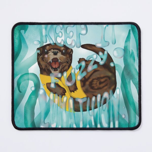 Item preview, Keep It Fuzzy – Lunathion Otter Fan Design designed and sold by AvviareArt.