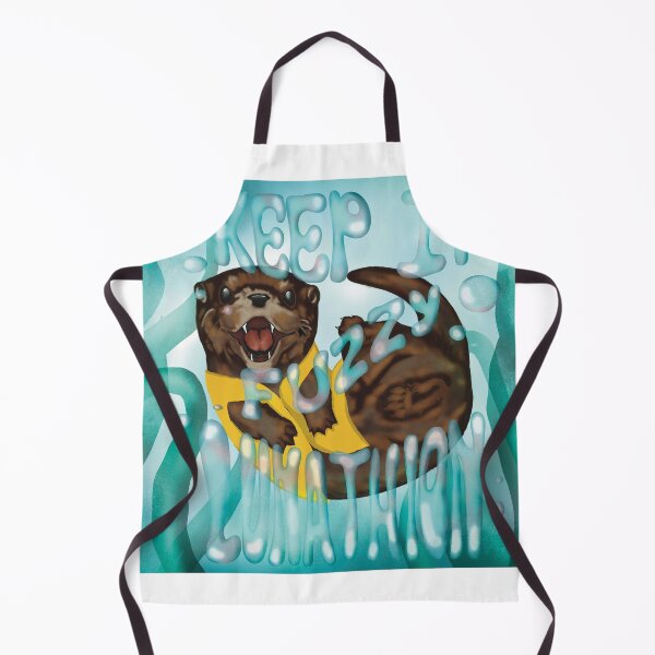 Item preview, Keep It Fuzzy – Lunathion Otter Fan Design designed and sold by AvviareArt.