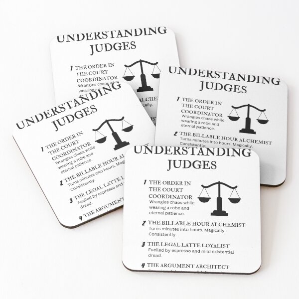 Item preview, Understanding Judges – Funny Courtroom Quotes for Legal Pros & Law Nerds designed and sold by PsyFlow35.