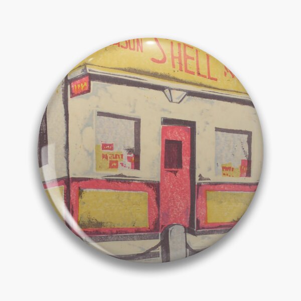 Artikelvorschau, Vintage Shell Tankstelle Retro Kunst entworfen und verkauft von weirdfishes123.