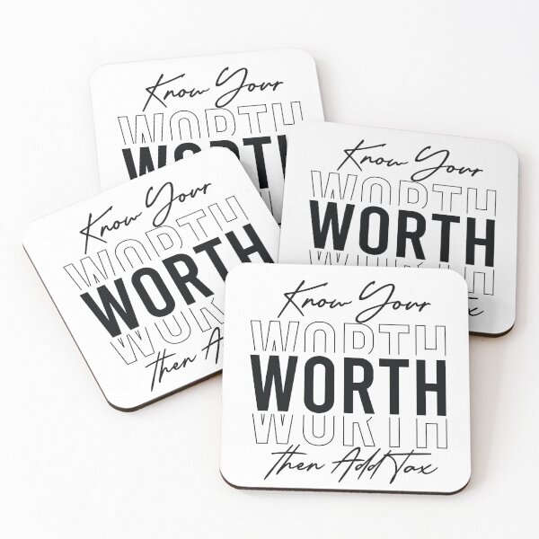 Item preview, know your worth  designed and sold by theflowergirl14.