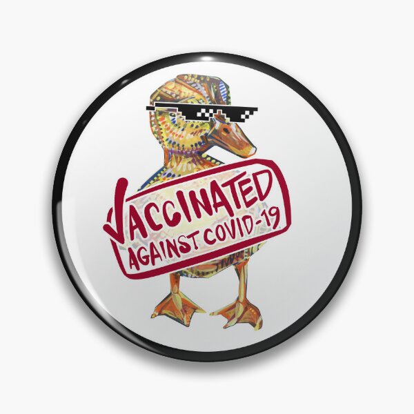 Item preview, COVID-19 Vaccine Duckleeng  designed and sold by Gwenn Seemel.
