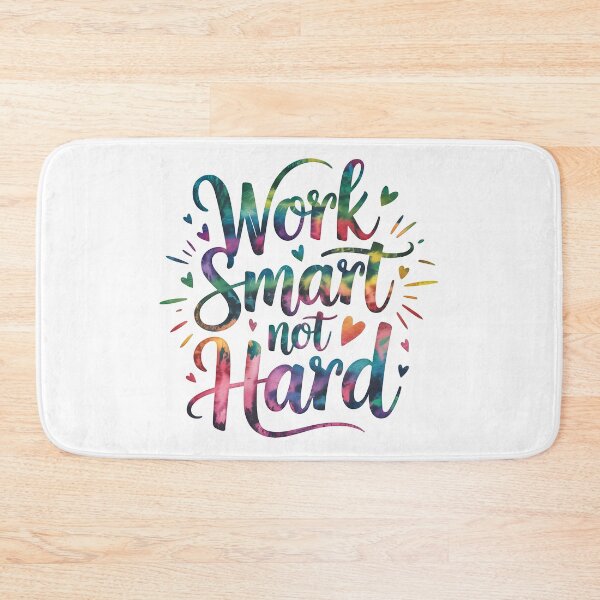 Item preview, Work smart not hard designed and sold by nimmitrends.
