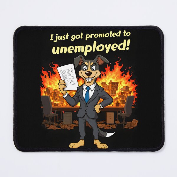 Item preview, I just got promoted to unemployed! designed and sold by Tong4130.