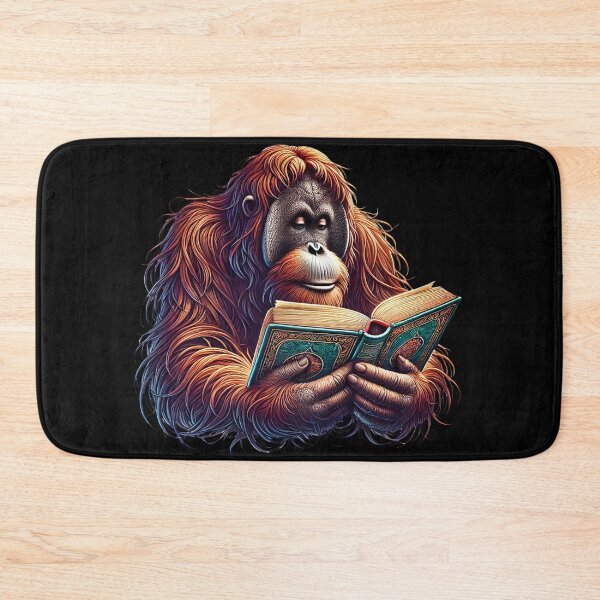 Item preview, Books Hold Magic, Orangutan Bookworm designed and sold by Tiszert.