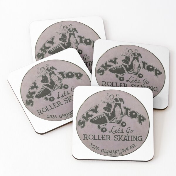 Item preview, Skytop Philadelphia Pennsylvania Roller Skating Rink Sticker Decal Label designed and sold by tislord.