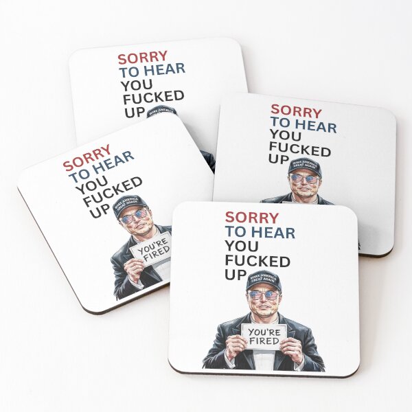Item preview, Elon Musk You're Fired designed and sold by Roy & Tiffany.