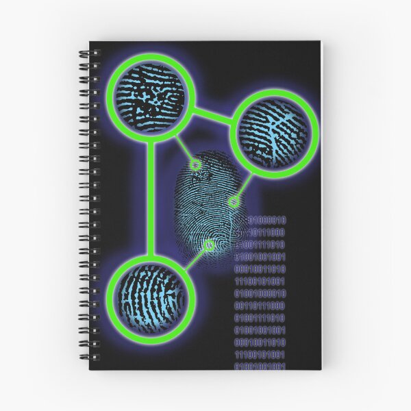 Item preview, CSI Forensic Fingerprint Cool Science Illustration designed and sold by theimagezone.