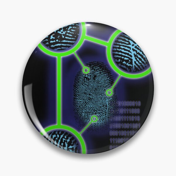 Item preview, CSI Forensic Fingerprint Cool Science Illustration designed and sold by theimagezone.